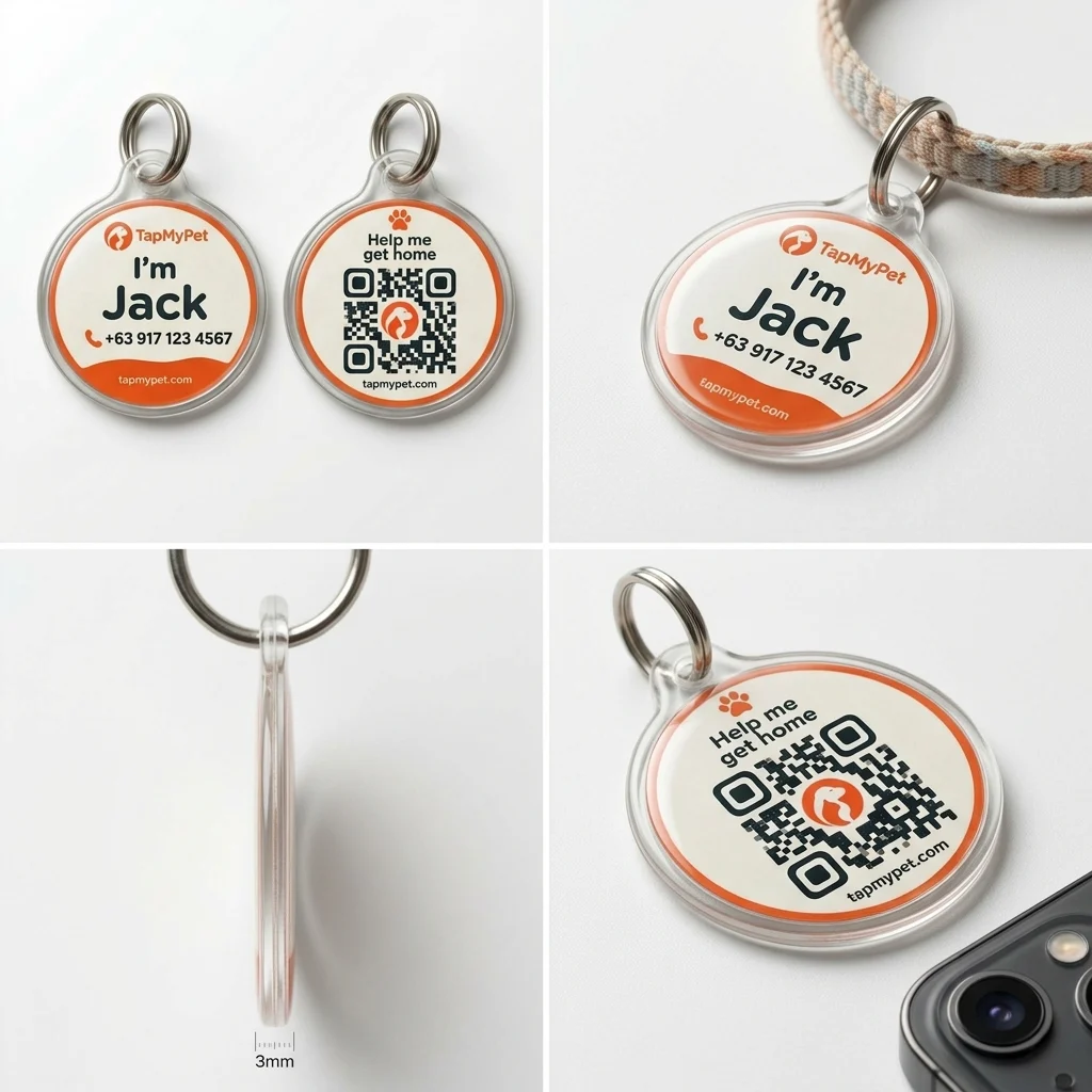 QR Pet Tag