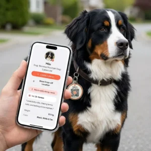 QR Pet Tag